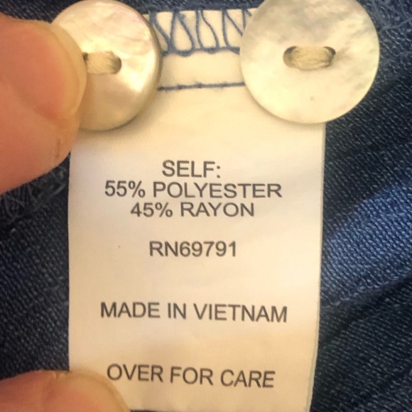 Embroidered Top with Camisole Women’s Size Petite Large - Picture 8 of 16